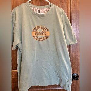 Life is Good Motorcycle theme t shirt men size XL